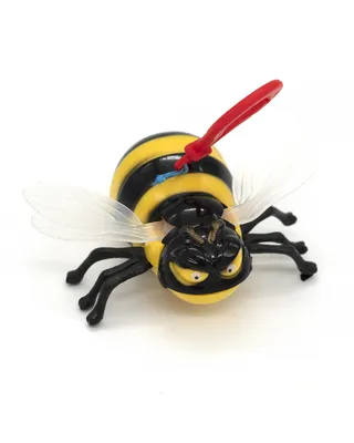 Купить Пчела шесть цветов трехмерная ветряная мельница мультфильм детские  игрушки украшение для дома и сада | Joom