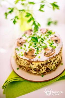 Печеночный торт без майонеза - пошаговый рецепт с фото на Повар.ру