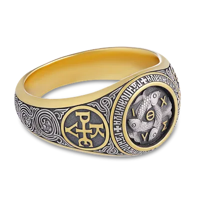Массивный перстень с овальным камнем :: LICHI - Online fashion store