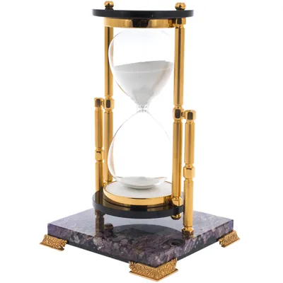 Песочные часы с кукушкой, гжель» — создано в Шедевруме