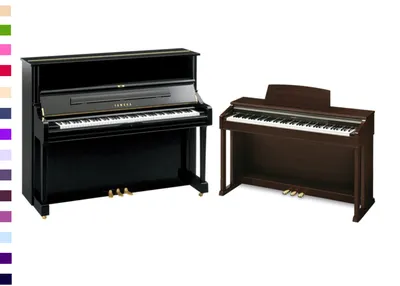 Пианино Bohemia мод. R126 (BU) черное, полированное - купить в  интернет-магазине Глинки.ру