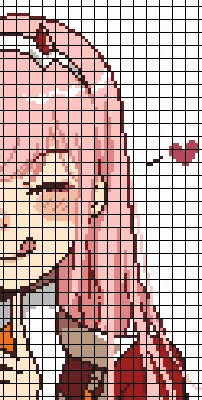Yumeko Jabami | Anime Pixel Art by WalGallen on DeviantArt