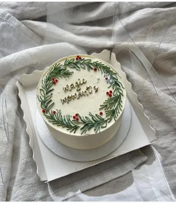 Pinterest | Новогодние десерты, Зимние торты, Зимний торт