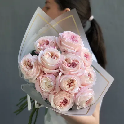 Нежные пионовидные розы – заказать на Ярмарке Мастеров – IQZ8BRU | Картины,  Чита