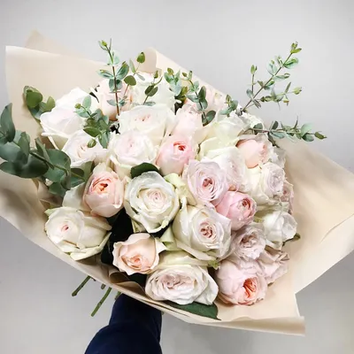 Купить пионовидные розы в Екатеринбурге недорого, заказать букет  пионовидных роз с доставкой | Flowers Valley