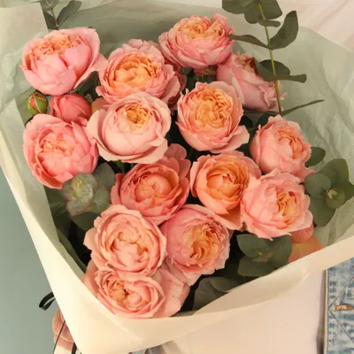 Пионовидная роза №361 - 🌹 Цветы Новосибирск заказ: