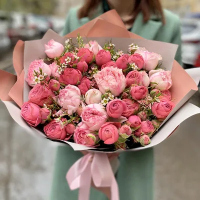 Пионовидные розы Кейра - купить в Москве | Flowerna
