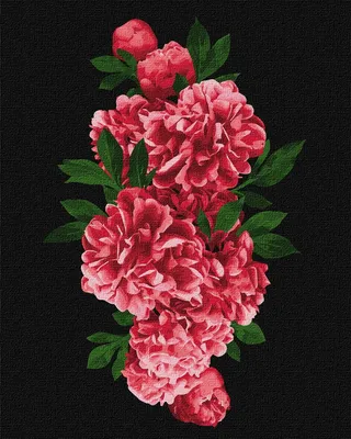Рисунок цветы на темном фоне, обои на телефон | Art gallery wallpaper,  Vintage flowers wallpaper, Flower art images