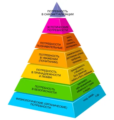 Пирамида потребностей по Маслоу — Википедия