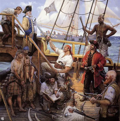 11 интересных фактов о морских пиратах | Пикабу