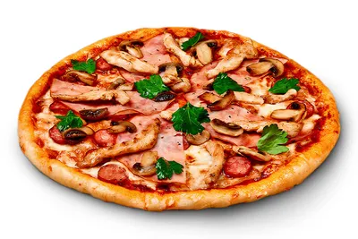 Пицца Европейская: Ø 30 или 40 см - на тонком тесте заказать в Roll Club