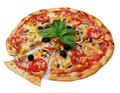 Pizza Background PNG - Four Slice of Assorted Pizza – Free Download