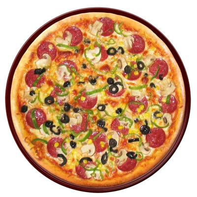 Кусок пиццы на прозрачном фоне png клипарт | Премиум PSD Файл