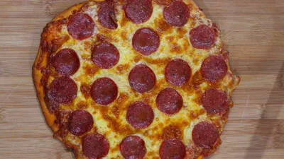Cheesy Pepperoni Mushroom Pizza - Aberdeen's Kitchen
