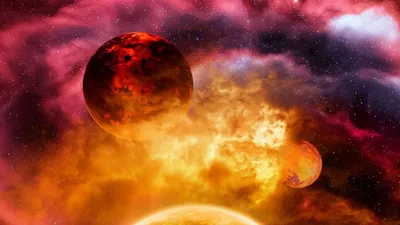 Блуждающая огненная планета выходит из-за Солнца, подтверждая древнее  предсказание