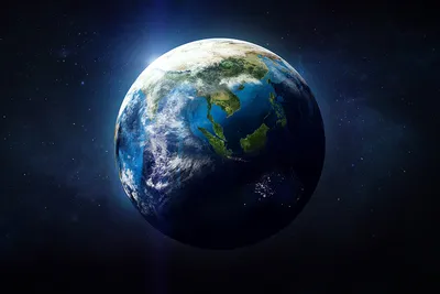 Планета земля вид из космоса» — создано в Шедевруме