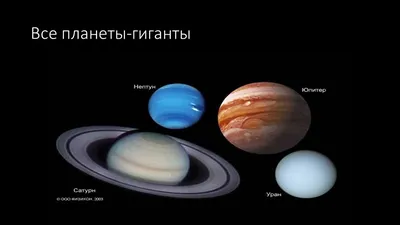 Презентация по теме \"Планеты-гиганты\"