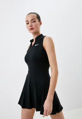 Платье Nike W NKCT DF VICTORY DRESS, цвет: черный, RTLABB140501 — купить в  интернет-магазине Lamoda