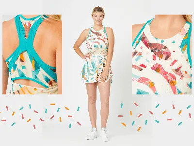 NIKE COURT DRI FIT SLAM DRESS - NIKE - Women's - Clothing | Tennispro