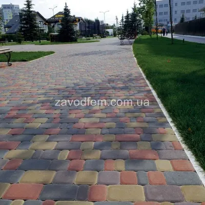Тротуарная плитка доска под дерево (одинарная) от 370 руб. кв. м. в Клине,  Истре Солнечногорске от производителя.