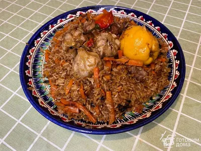 Узбекский плов по-фергански или чайханский плов из риса девзира - пошаговый  рецепт с фото на Готовим дома