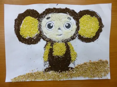 Пшеничное Солнышко - Поделки из подручных материалов, Аппликация, для детей  от 4 года | HandCraftGuide