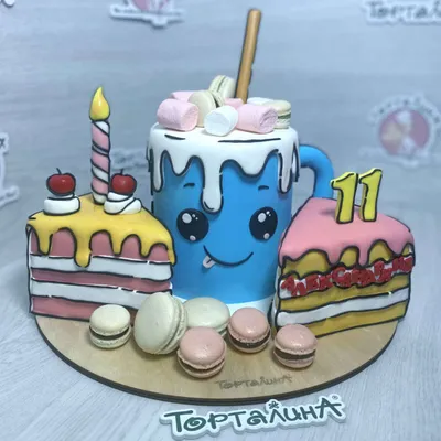 торт на первый день рождения | Fondant cake designs, Elegant birthday  cakes, Simple cake designs
