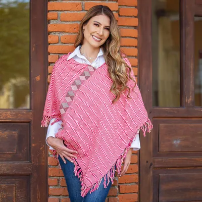 Red Heart Sporty Crochet Poncho Pattern | Yarnspirations