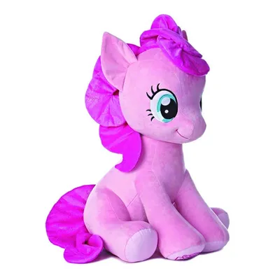Мягкая игрушка Пинки Пай Май Литл Пони My Little Pony (33 см),розовый -  купить с доставкой по выгодным ценам в интернет-магазине OZON (1216654316)