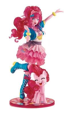My Little Pony Magical Salon Pinkie Pie Toy -- 6-Inch Hair Styling Fashion  Pony - My Little Pony