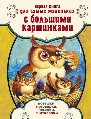 Первая книга для самых маленьких с большими картинками. Потешки, поговорки,  песенки, считалочки (1084364) - Купить по цене от 171.00 руб. | Интернет  магазин SIMA-LAND.RU