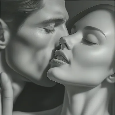 Картина Woozzee Поцелуй в шею - купить в Москве, цены на Мегамаркет
