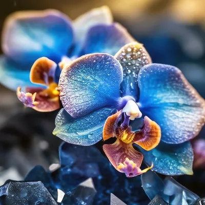 Поза цветущая орхидея - красивые фото