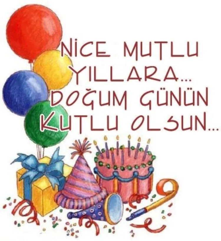 Поздравления турецком языке рождения