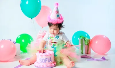Картинки с днем рождения на 1 годик (50 лучших фото)