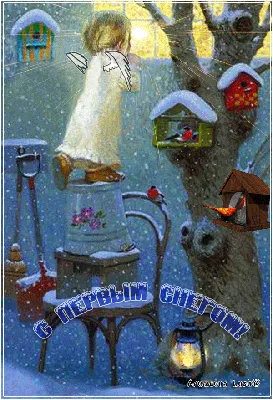 Начало зимы - поздравления, открытки и картинки с 1 декабря