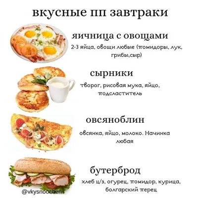 Пп рецепты в картинках фотографии