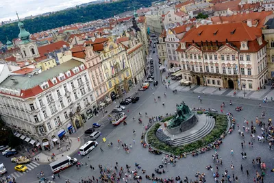 ВЕРХНИЙ город Прага Европы редакционное изображение. изображение  насчитывающей старо - 35125355