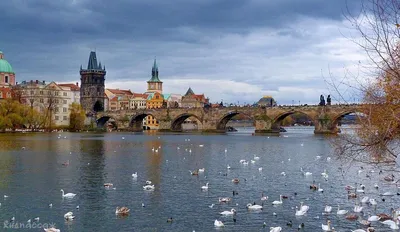 Прага в марте фото