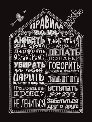 Деревянная картина \"Правила нашего дома\" – заказать на Ярмарке Мастеров –  KFJ2WBY | Картины, Москва
