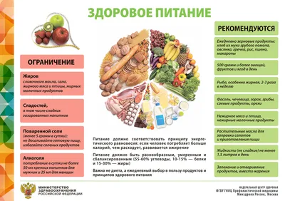 Правильное питание: меню на каждый день, принципы ПП и суть здорового  рациона