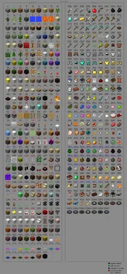 ID всех блоков и предметов в Minecraft | Поделки minecraft, Чертежи  minecraft, Minecraft шаблоны