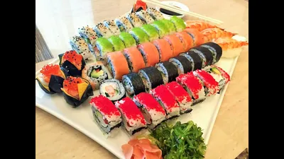 СУШИ И РОЛЛЫ домашние. Легко и Просто! Как приготовить вкусно, быстро и  красиво! How to make Sushi - YouTube