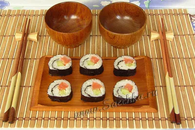 Как приготовить суши в домашних условиях - рецепт с фото пошагово