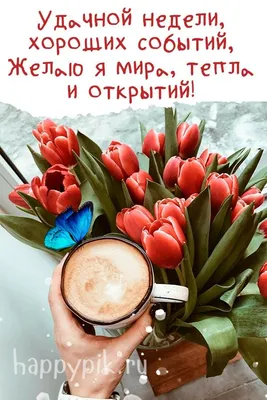 Приятной недели картинки фотографии