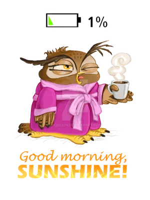 Good morning sunshine! (digital) by Redilion on DeviantArt | Funny good  morning quotes, Morning quotes funny, Good morning funny