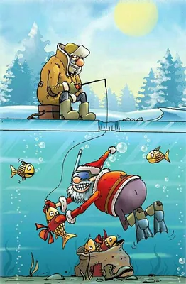 Рисунки на тему рыбалка карандашом - 46 фото