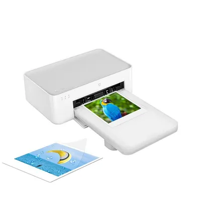 Принтер Xiaomi Photo Printer 1S, Цветной печать, купить по низкой цене:  отзывы, фото, характеристики в интернет-магазине OZON (521613023)
