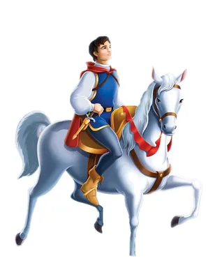 Брутальный принц на белом коне» — создано в Шедевруме