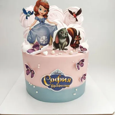 ТОРТЫ НА ЗАКАЗ МОСКВА on Instagram: \"Спасибо за заказ 🌺) торт принцесса  София 🥰\"